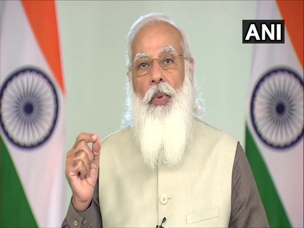 Prime Minister Narendra Modi addressing the CoWIN Global Conclave on Monday.