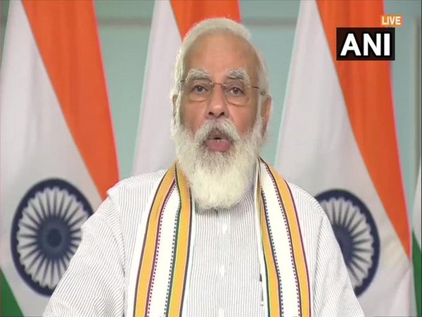 Prime Minister Narendra Modi speaking at the conclave on Friday. [Photo/ANI]