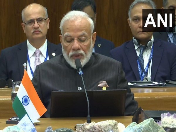 Prime Minister Narendra Modi addressing at the plenary session of BRICS summit in Brasilia on Thursday.