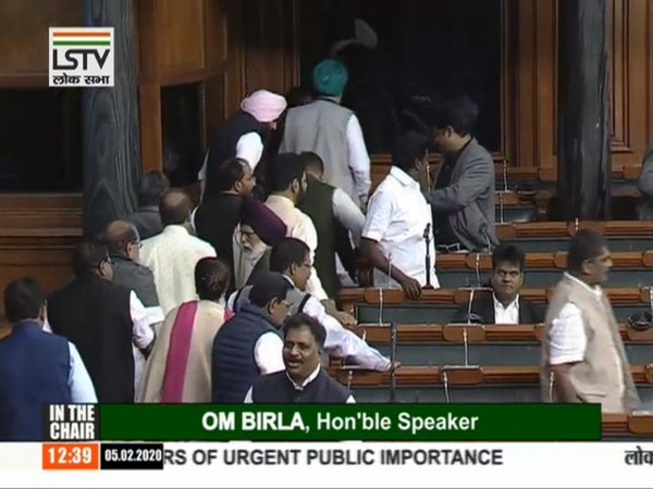 Congress on Wednesday staged a walkout from Lok Sabha demanding the release of National Conference leader Farooq Abdullah. 