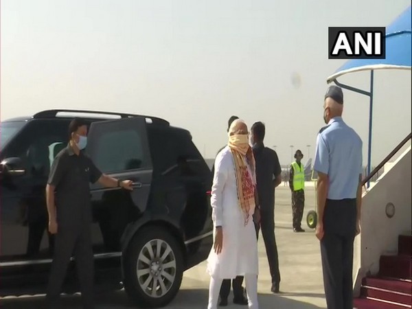 Prime Minister Narendra Modi departs for WB from New Delhi to take stock of damage caused by Cyclone Amphan. (photo/ANI)