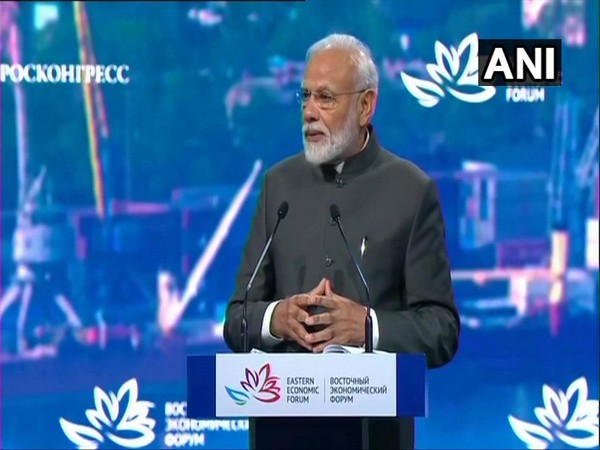 Prime Minister Narendra Modi addressing the Plenary Session of 5th Eastern Economic Forum in Vladivostok