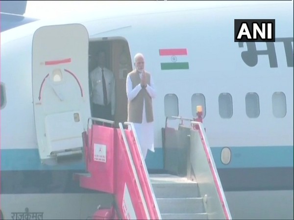 Prime Minister Narendra Modi in Ahmedabad ahead of Trump visit