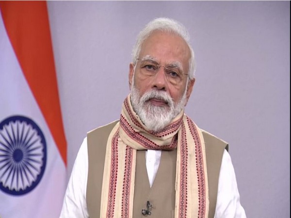 Prime Minister Narendra Modi greeting the people on the occasion of Basavanna Jayanti on Sunday. Photo/ANI