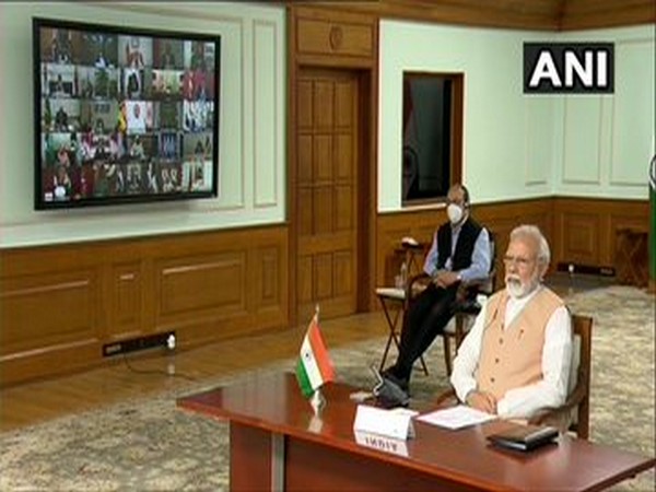 Prime Minister Narendra Modi on Monday attending the 'Non-Aligned Movement' Summit via video conferencing.