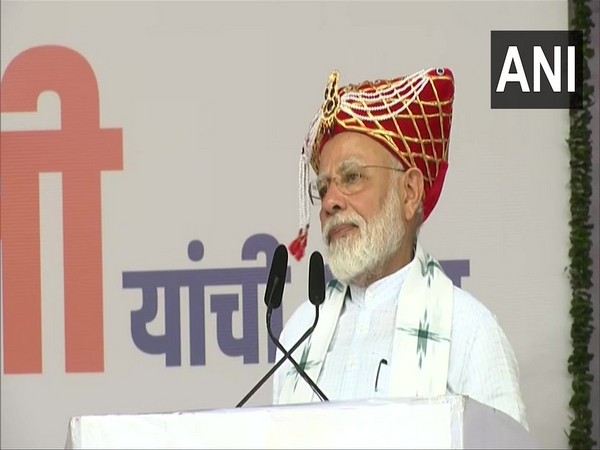 Prime Minister Narendra Modi addressing a rally in Nashik on Thursday.