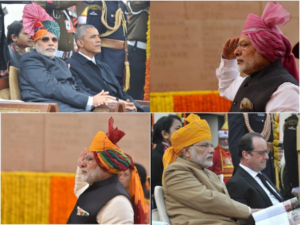 
    From 2015 to 2020, a look at PM Modi's Republic Day turban tradition
    