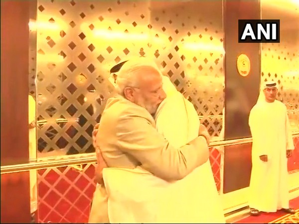 Prime Minister Narendra Modi with Crown Prince of Abu Dhabi, Mohamed bin Zayed Al Nahyan during his official visit in February 2018 (file picture)