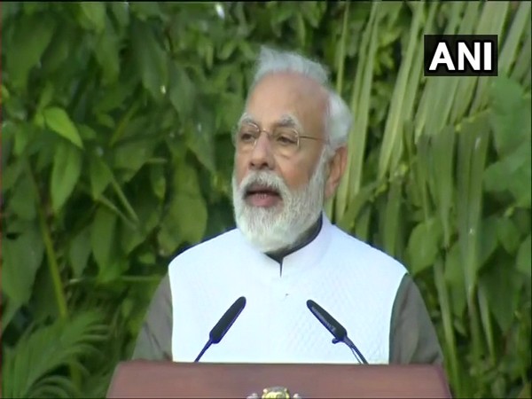 Prime Minister Narendra Modi speaking at an event on Friday in New Delhi. Photo/ANI