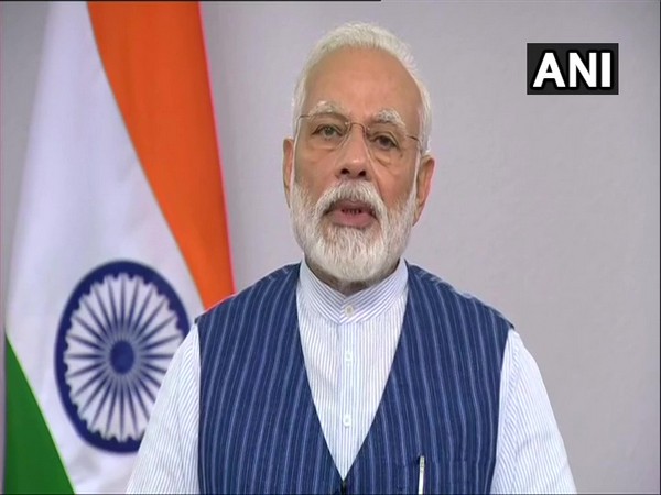 Prime Minister Narendra Modi in interaction with the people of Varanasi via video conference on Wednesday. (Photo/ANI)