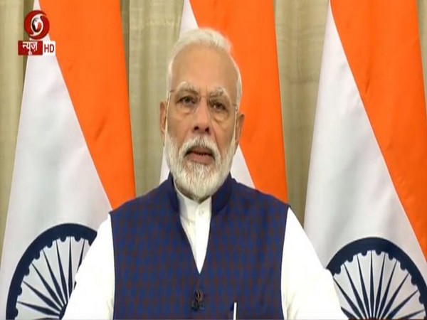 Prime Minister Narendra Modi in an address after budget presentation on Saturday. (Photo/ANI)