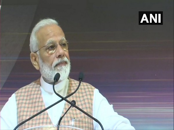 Prime Minister Narendra Modi interacting with the ISRO scientists in Bengaluru on Saturday morning. (Photo/ANI)