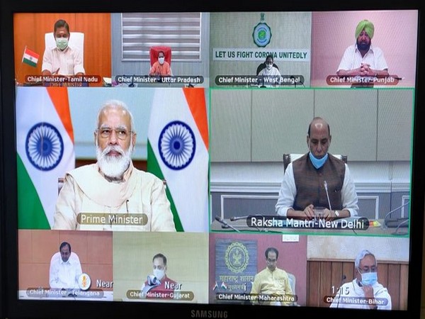 PM Narendra Modi is holding a meeting with CMs of various states to discuss the situation arising out of COVID-19.