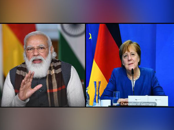 Prime Minister Narendra Modi on Wednesday held a video-teleconference with German counterpart Federal Chancellor Angela Merkel,