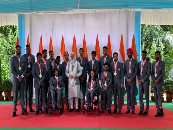 Visuals from Prime Minister Narendra Modi's interaction with Para-athletes on September 9.