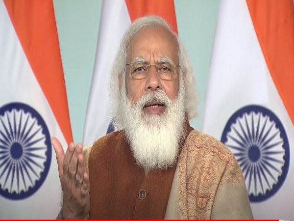 PM Modi addressing the 18th Convocation of Tezpur University in Assam through video conferencing on Friday.