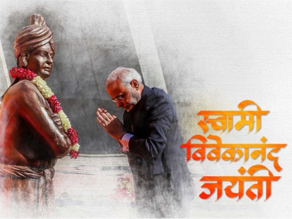 PM Modi greets nation on Vivekananda Jayanti (Photo: Twitter)