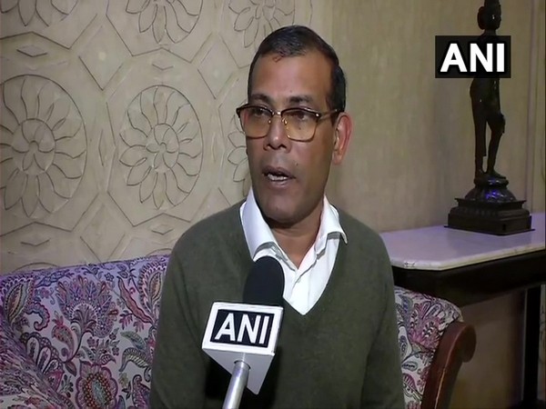 Speaker of Maldivian Parliament Mohamed Nasheed speaking to ANI in New Delhi on Saturday. (Photo/ANI)
