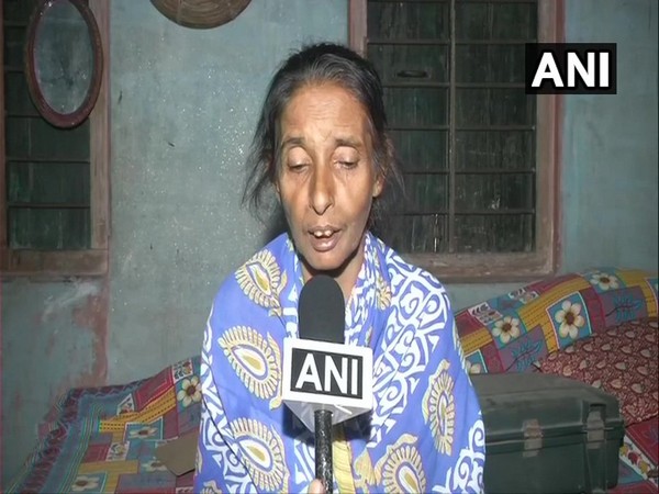 Mohanmala Das speaking to ANI in Barpeta. Photo/ANI