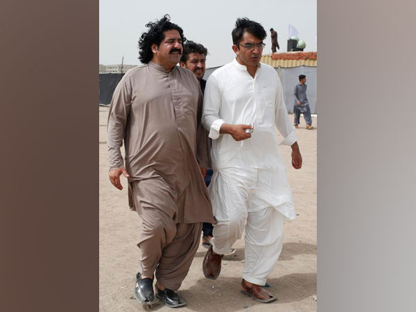 PTI's Ali Wazir (L) and Mohsin Dawar