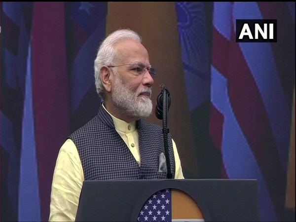 Prime Minister Narendra Modi in Houston on Sunday