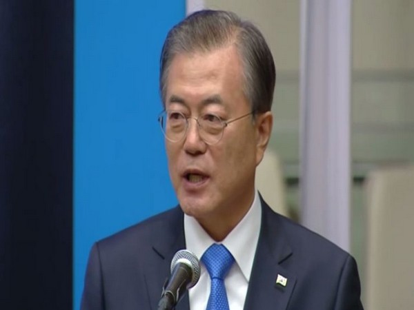 South Korean President Moon Jae-in.