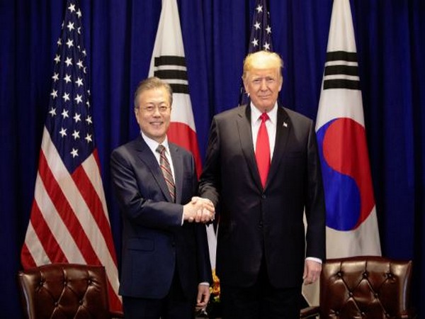 South Korea President Moon Jae-in and US President Donald Trump