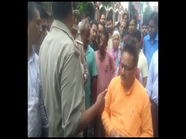 Screen grab from the video footage of the incident.