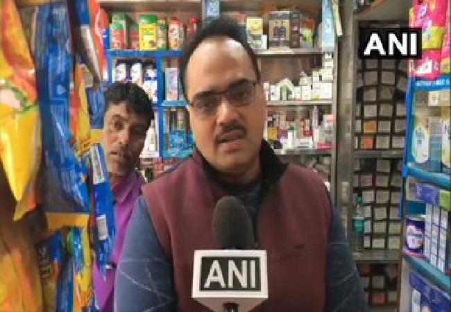 A medical store owner in UP's Moradabad speaking to ANI. 
