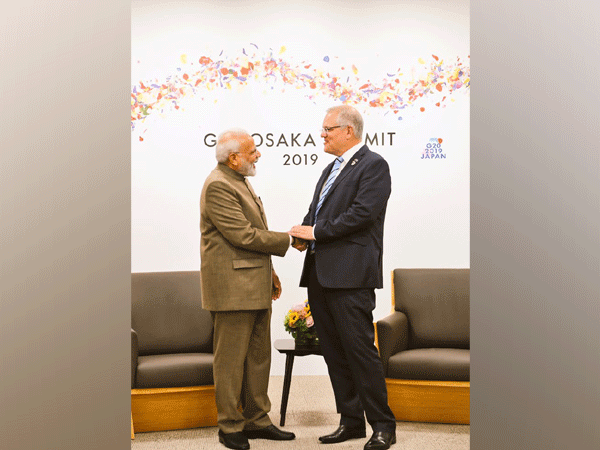 Prime Minister Narendra Modi and his Australian counterpart Scott Morrison on the sidelines of the G20 summit in Osaka earlier this year. (File photo)