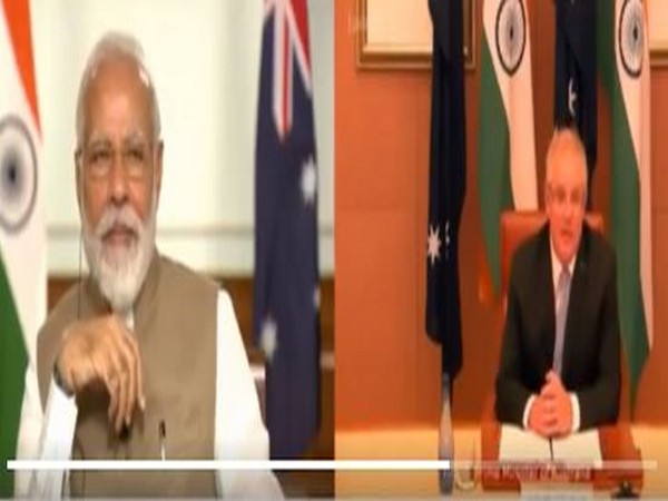 Australia Prime Minister Scott Morrison in talks with Prime Minister Narendra Modi on Thursday.