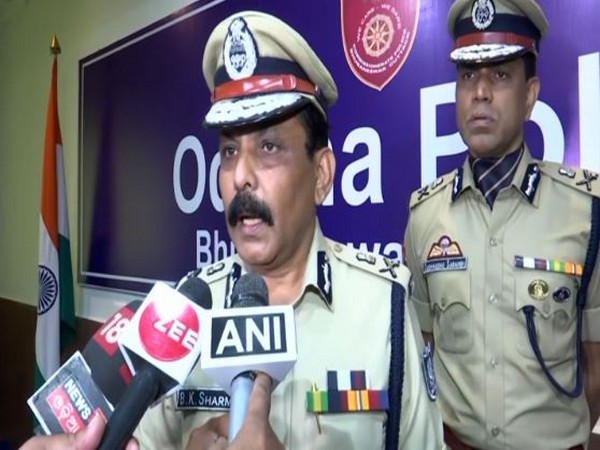 Odisha Director General of Police BK Sharma in Bhubaneswar on Friday. Photo/ANI