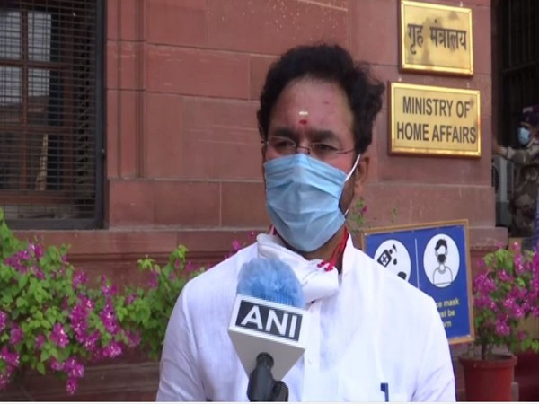 Union Minister G Kishan Reddy speaking to ANI in New Delhi on Thursday. (Photo/ANI)