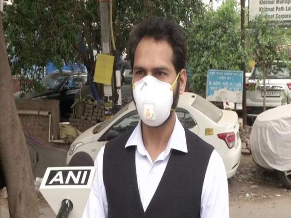 Mujeeb-ur Rehman, spokesman for the Tablighi Jamaat speaking to ANI on Friday. Photo/ANI