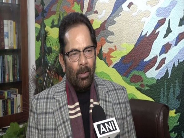 Union Minister of Minority Affairs Mukhtar Abbas Naqvi