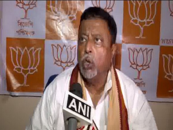 BJP leader Mukul Roy speaking to ANI on Sunday.