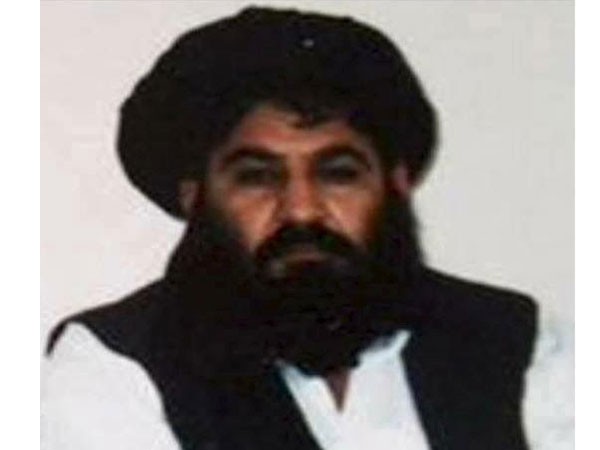 Former Taliban chief Mullah Akhtar Mansour (file photo)