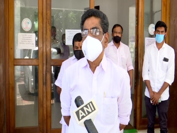 Congress leader Mullappally Ramachandran speaking to ANI in Thiruvananthapuram on Saturday. [Photo/ANI] 