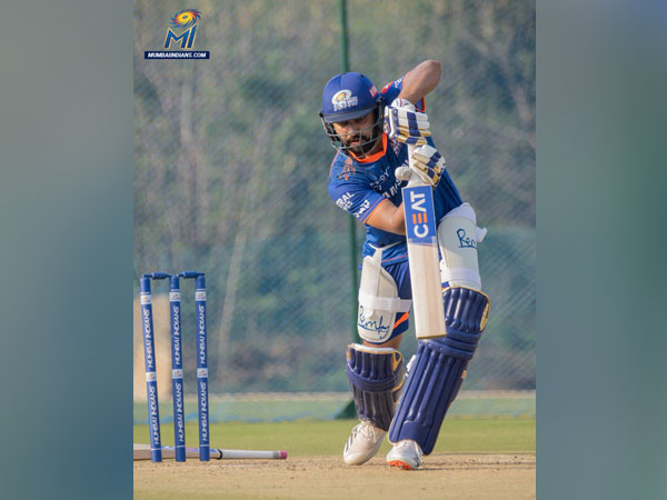 Mumbai Indians skipper Rohit Sharma (Photo/ Mumbai Indians Twitter) 