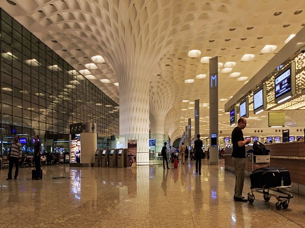 The Chhatrapati Shivaji Maharaj International Airport in Mumbai