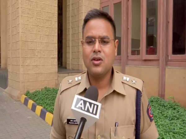 Mumbai Police PRO DCP Pranay Ashok speaking to ANI on Saturday. Photo/ANI