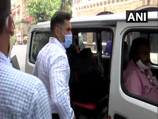 Visual of Sameer Khan being taken for medical examination. (Photo/ANI)