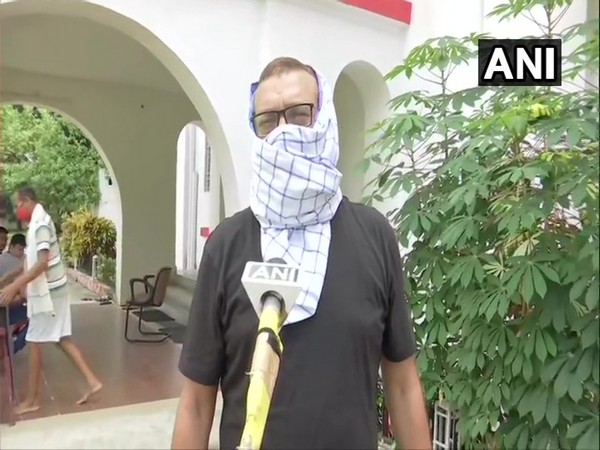 Bihar Director-General of Police (DGP) Gupteshwar Pandey speaking to ANI on Monday. (Photo/ANI)