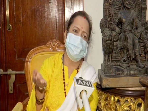 Mumbai Mayor Kishori Pednekar while speaking to ANI on Friday. (Photo/ANI).