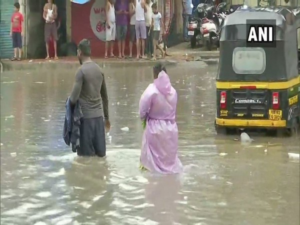 Water logged in parts of Mumbai following incessant rainfall