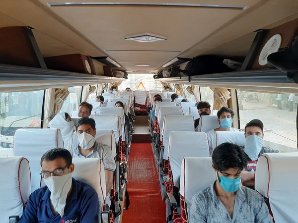 Students from Jammu and Kashmir who were stranded in New Delhi were being sent to their homes on Tuesday. 