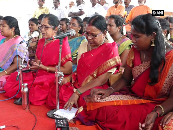 Visuals from special music function organised in Madurai. Photo/ANI