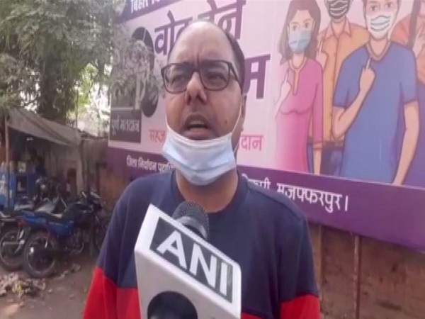 Muzaffarpur DM Chandrashekhar Singh speaking to ANI on Tuesday [Photo/ANI]