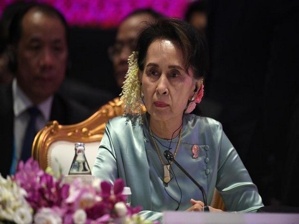 Myanmar's ousted leader Aung San Suu Kyi 