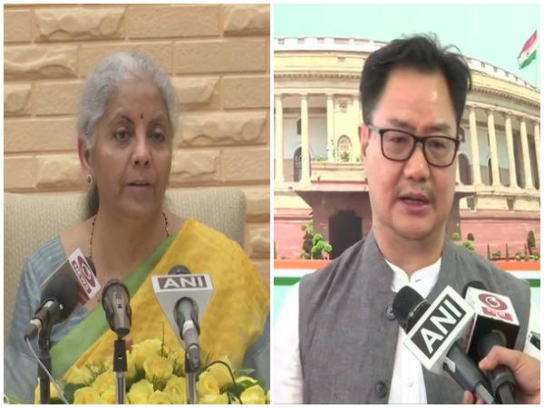 Bharatiya Janata Party leaders Nirmala Sitharaman and Kiren Rijiju (File Photo)